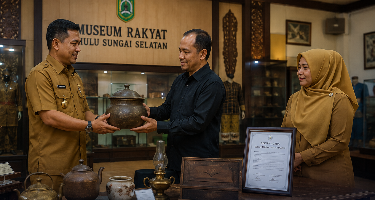 Museum HSS Terima Hibah Koleksi Baru
